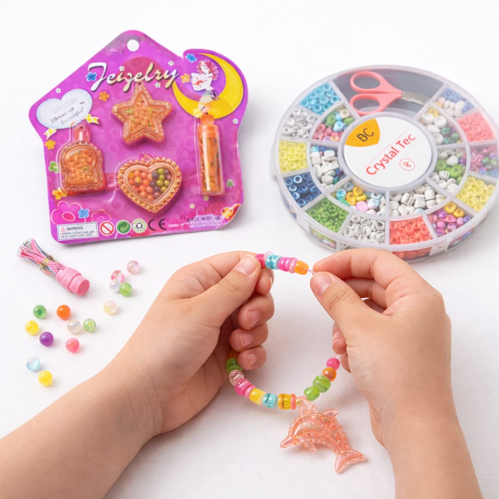 single mini (Large and Small) Beads with box for bracelet locket different beads in one KS