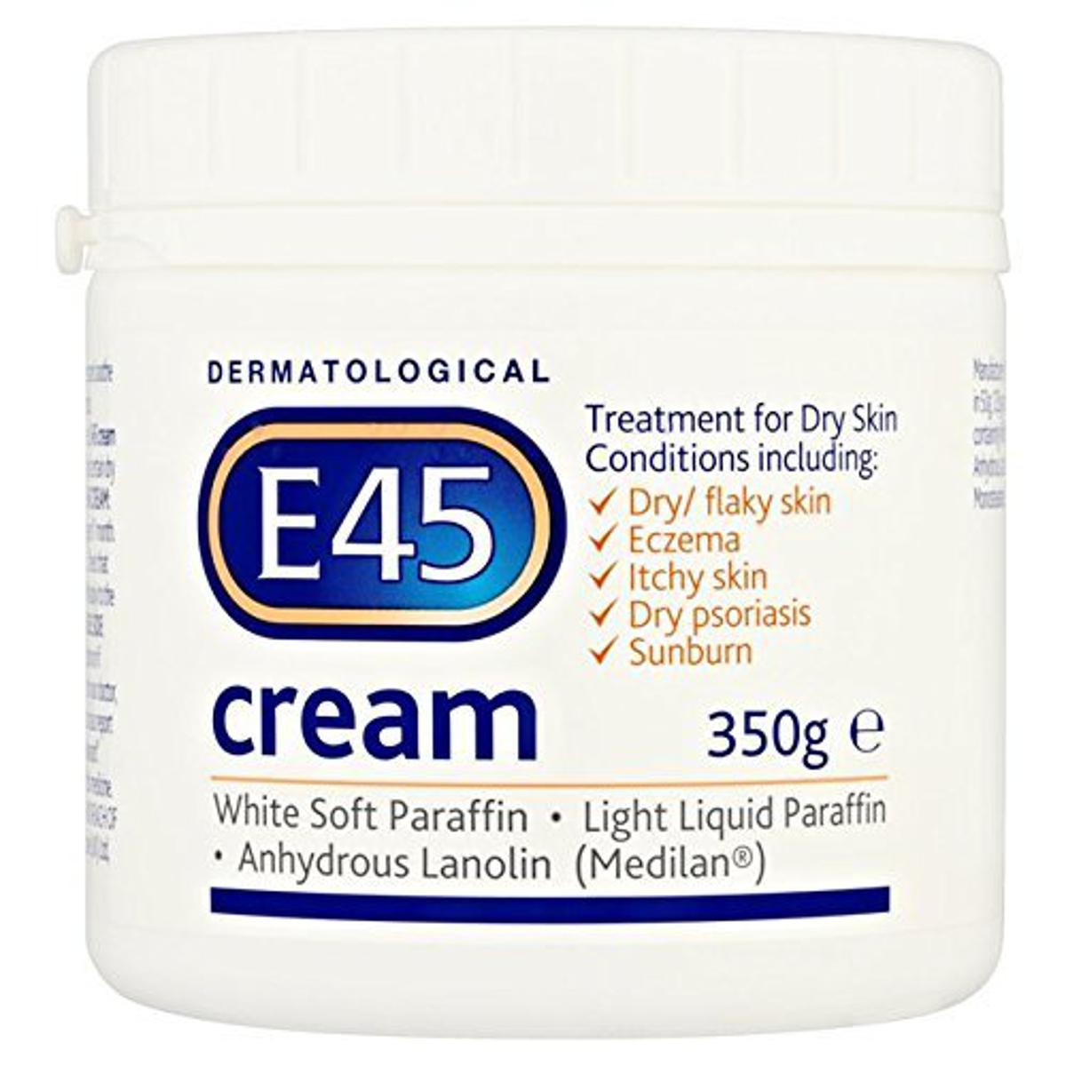 Original E45 Dermatological Moisturising Cream | Moisturising Skin Care | 350g