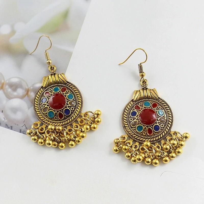 Luxury Trendy Jhumki Tassel Earring For Women