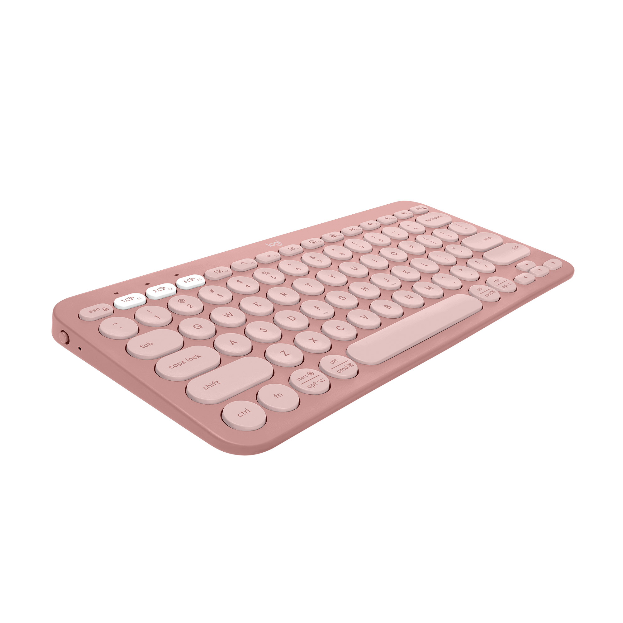 Logitech K380s Pebble Keys 2 Bluetooth Wireless Keyboard - Rose