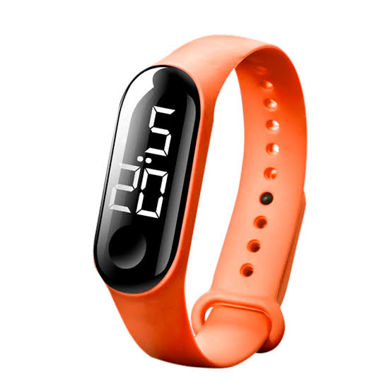 M4 Digital LED Touch Electronic Watch Bracelet 50M Waterproof Men Women Sports Watches Glass Dial Silicone Wristwatch With Box