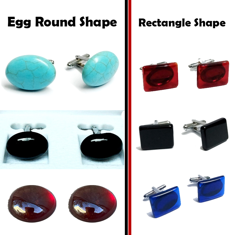 Imported Stone Heavy Material High Quality-Stone Cufflink-Nug Cufflink Stud For Men