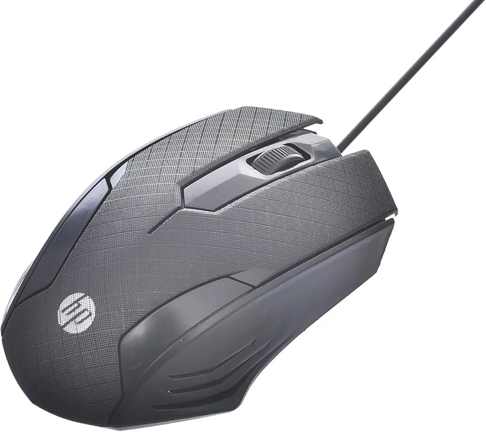 Wired optical Mouse Black Hp X-550 X7 Wired computer laptop mouse 1600DPI X7
