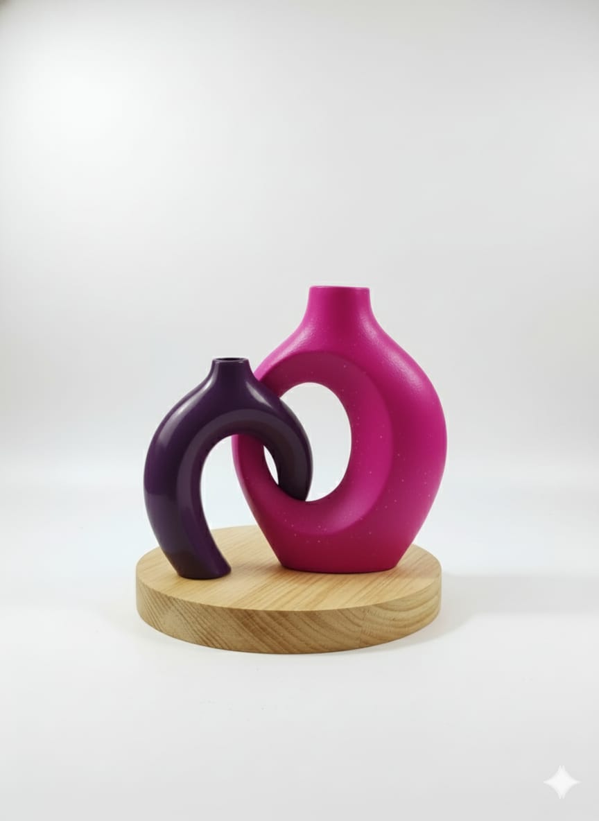 Creative Design Vase Ornaments Artistic Style, Decorations Suitable for Fireplace, Bedroom, Kitchen, and Living Room Decoration, office and theme based area