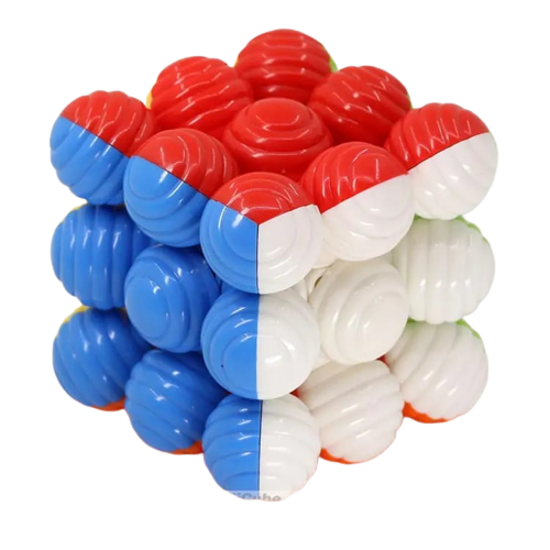 3x3 Bubble Cube Stickerless Best Quality Fast Speedy Rubik Cube Magic Puzzle Toys | Lollypop Cube