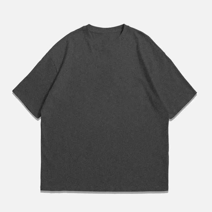 FT Clothing | Pack of 1 Men's Oversized T-Shirt | Drop Shoulder Korean Style | Soft Stretchy Jersey Fabric | Loose Fit Casual Tee | Summer Wear for Men