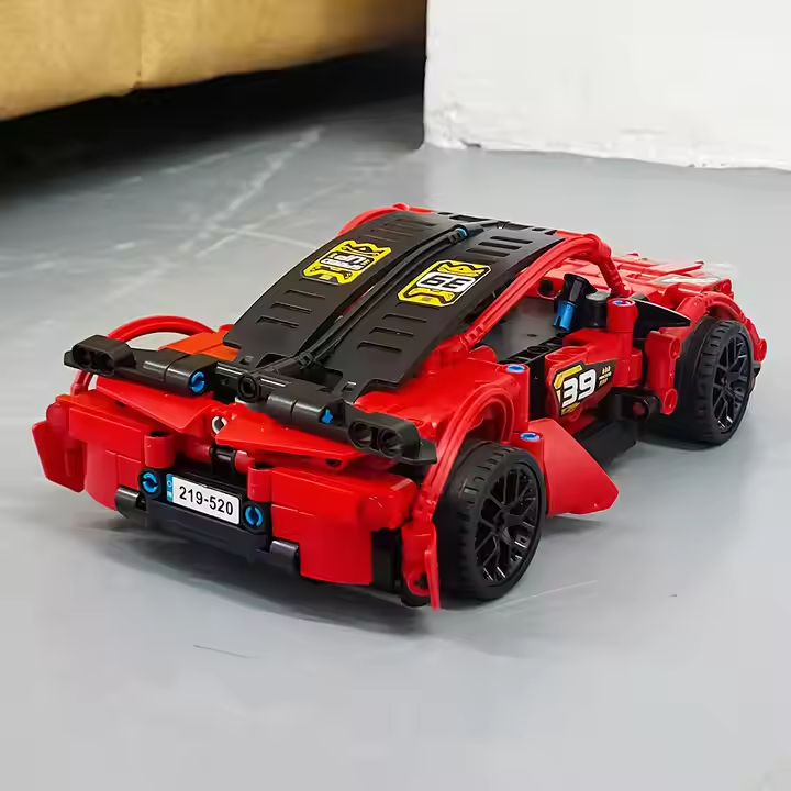 KIDDO KASTLE - Remote Control RC Building Block Car 503+ PCS | 1:16 DIY STEM Off-Road RC Truck Building Blocks Set | 2.4GHz Remote Control Drift Car Construction Brick Toy for Kids | Assorted Models