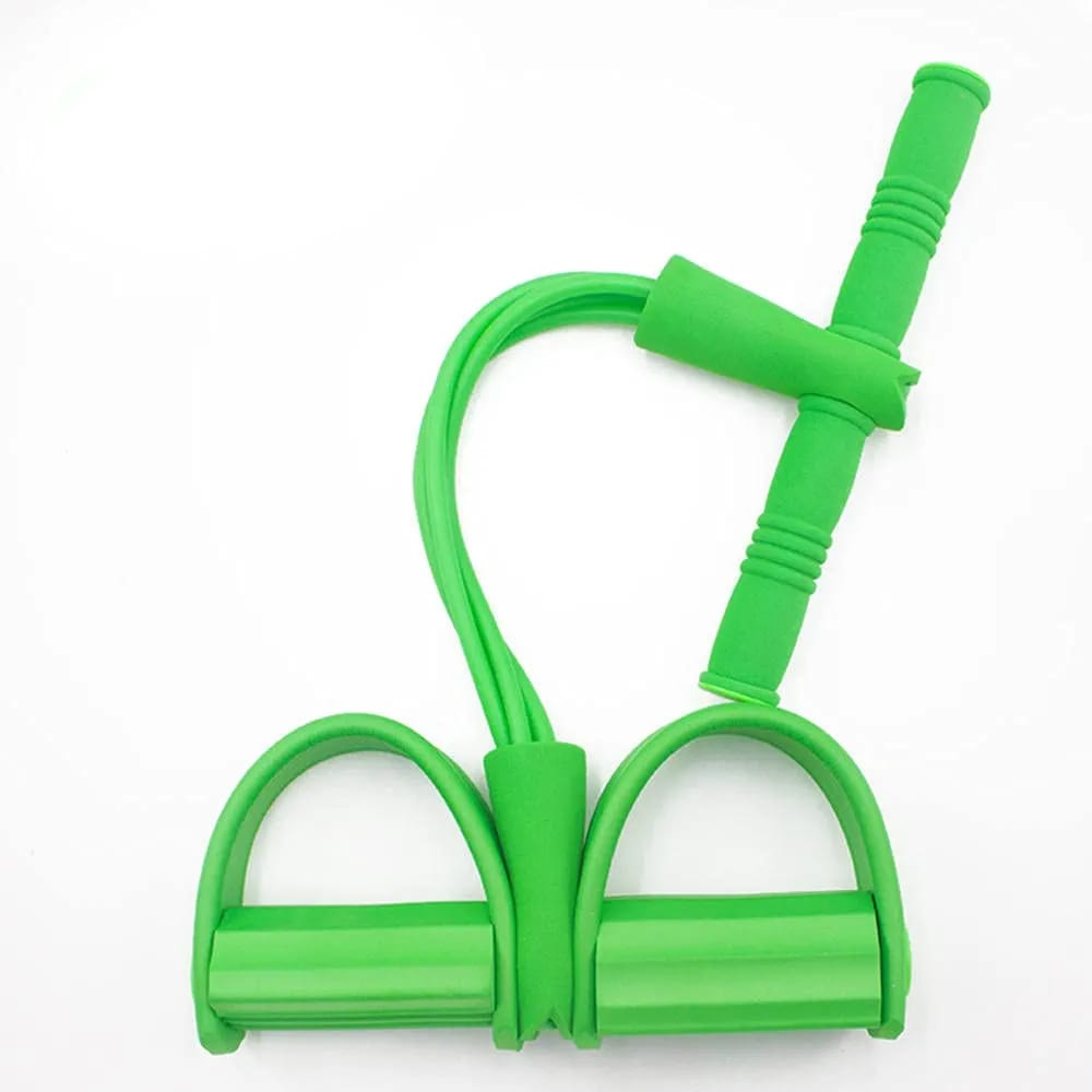 Pull Reducer Resistance Training Bands Tummy Trimmer Bally Fat Burner Body Exerciser Weight Loss Home Gym Home Workout Arm Muscle Builder Double Pull Rope Body Trimmer Pedal Exerciser Yoga Crossfit Exercise Arm Exercise Tummy Body Building Training Unisex