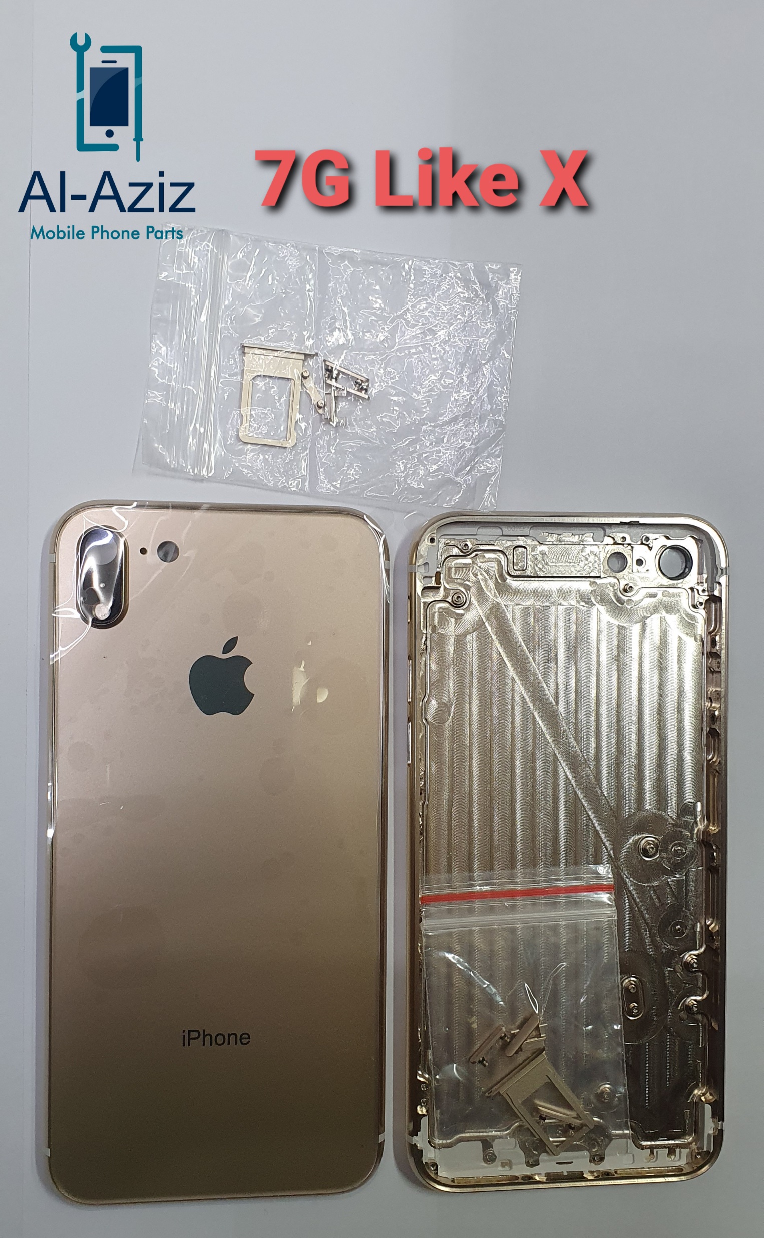 Apple Iphone 7 Convert To Iphone X With Complete Housing Casing Body Back Glass Middle Frame Replacement Buy Online At Best Prices In Pakistan Daraz Pk