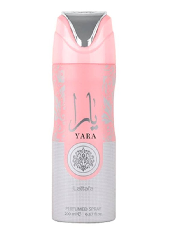Lattafa Perfume Yara For Woman Lattafa Deodorant Body Spray 200ml
