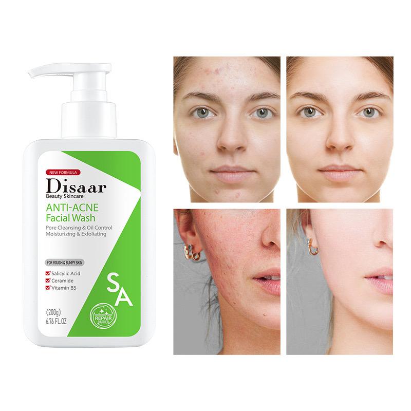 Disaar Facial Wash with Salicylic Acid Pore Cleansing Anti Acne