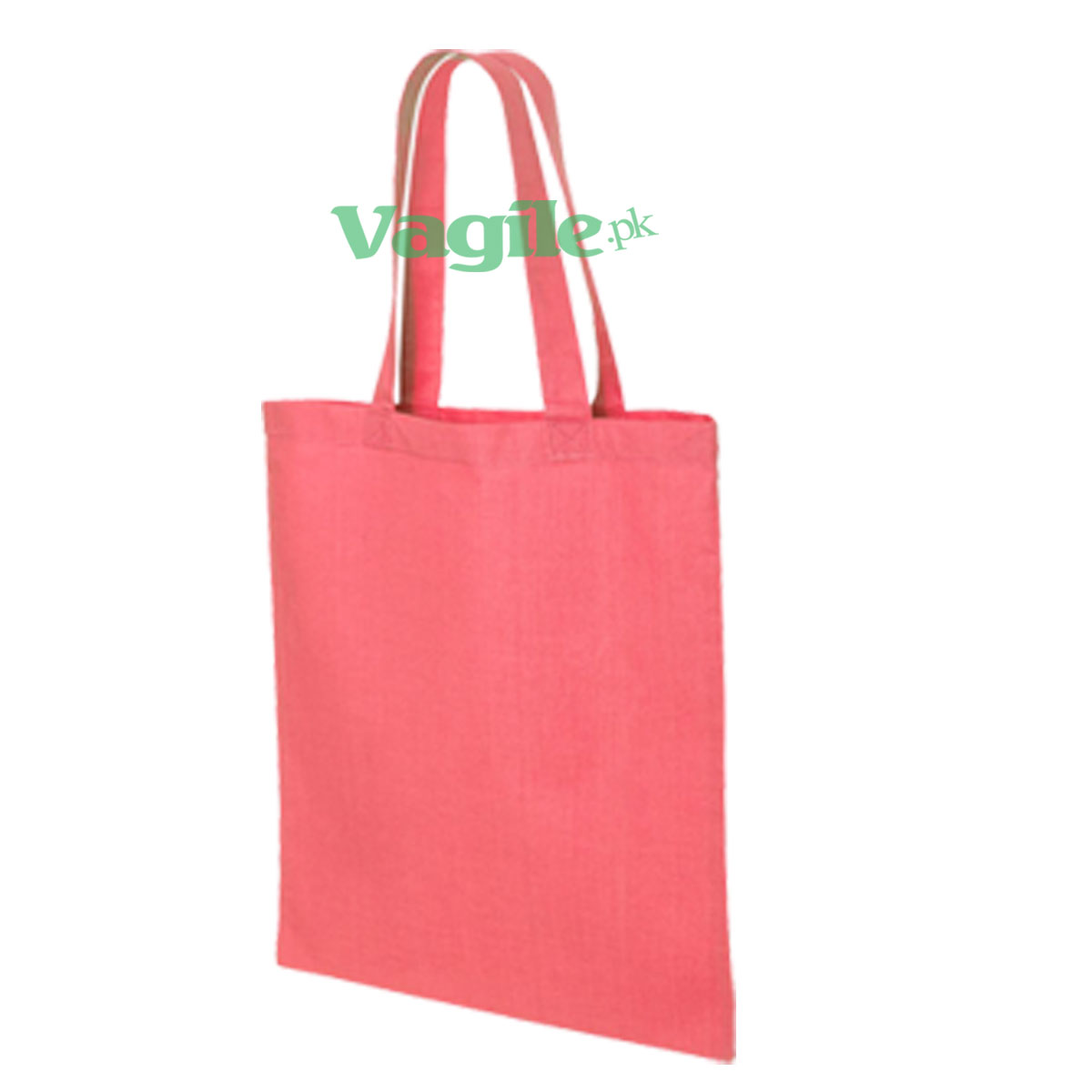 Vagile 100% COTTON SHOULDER CONTRAST TOTE SHOPPING BAGS COTTON (BLACK)