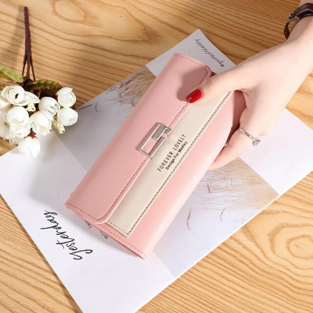 Wallet for Women - New Fashion Long Trifold Purse and Wallet for Girls