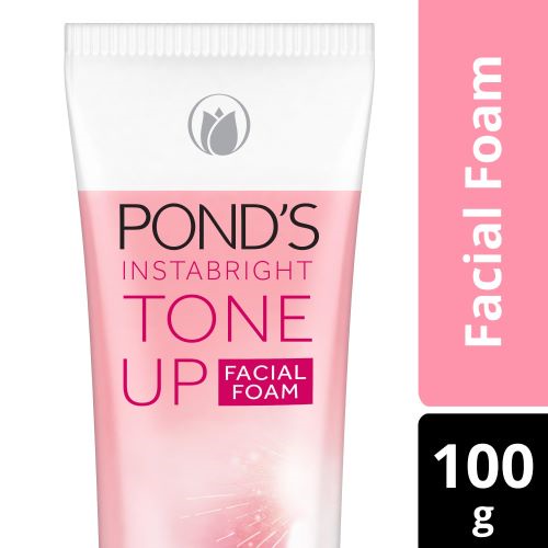 ponds instabright tone up facial foam