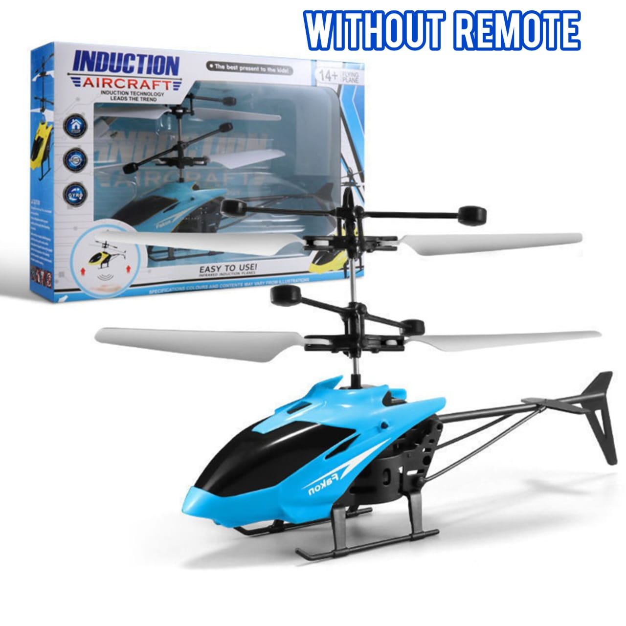 Helicopter Remote Control Toy for Kids Model NO:JQ-1122 And Model No:1804R - LED RC Flying Sensor with Easy Operation