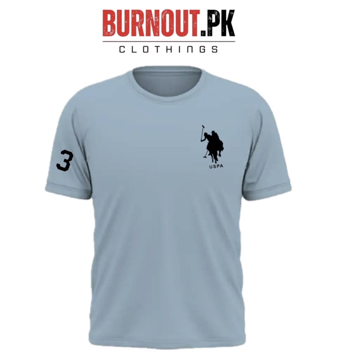 BURNOUT.PK NEW TRENDY SUMMER COLLECTION PRINTED HALF SLEEVE TSHIRTS FOR MENS AND WOMENS