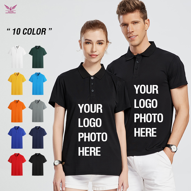 Custom logo Polo Shirt Printed 