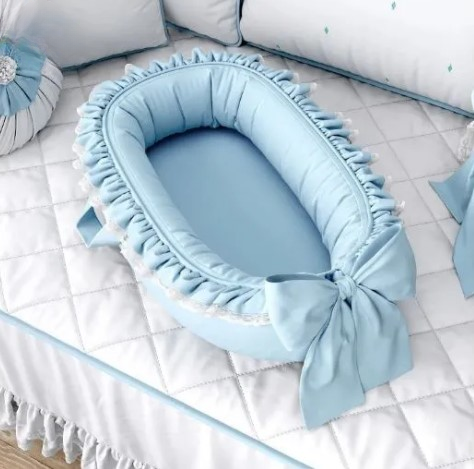 Cozy Baby Nest – Portable, Soft, and Breathable Lounger for Newborns & Infants | Premium Quality Baby Bed & Baby Set