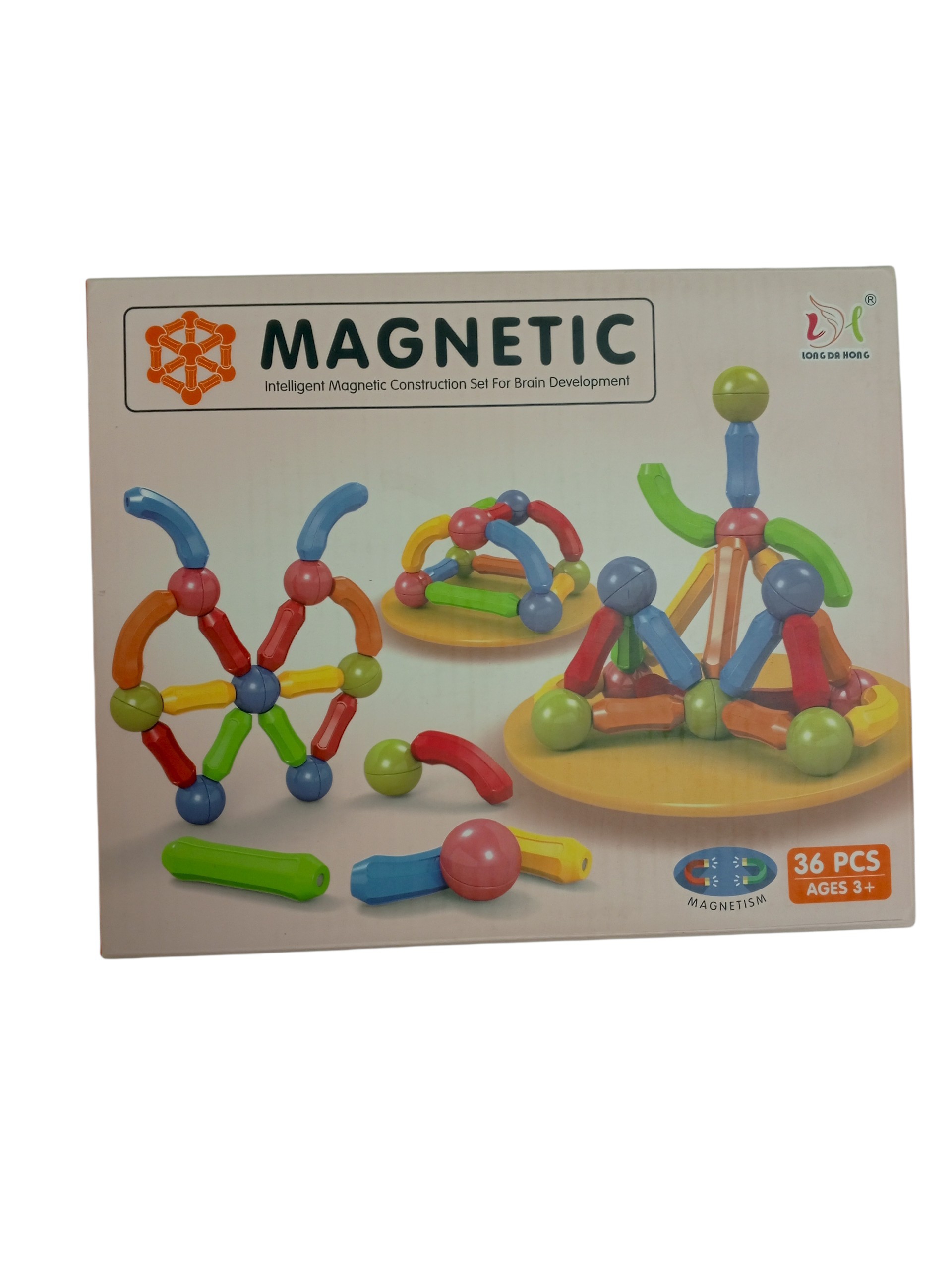 Magnetic Toys for Kids Blocks – Colorful Magnetic Blocks & Building Toys for Toddlers | Educational STEM Magnetic Toys Set