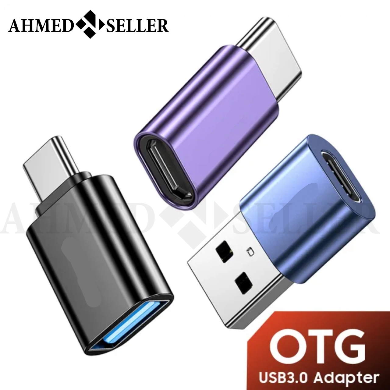 Type C OTG to USB 3.0 Adapter High Speed Data Transfer for Mobile Phone and Laptop