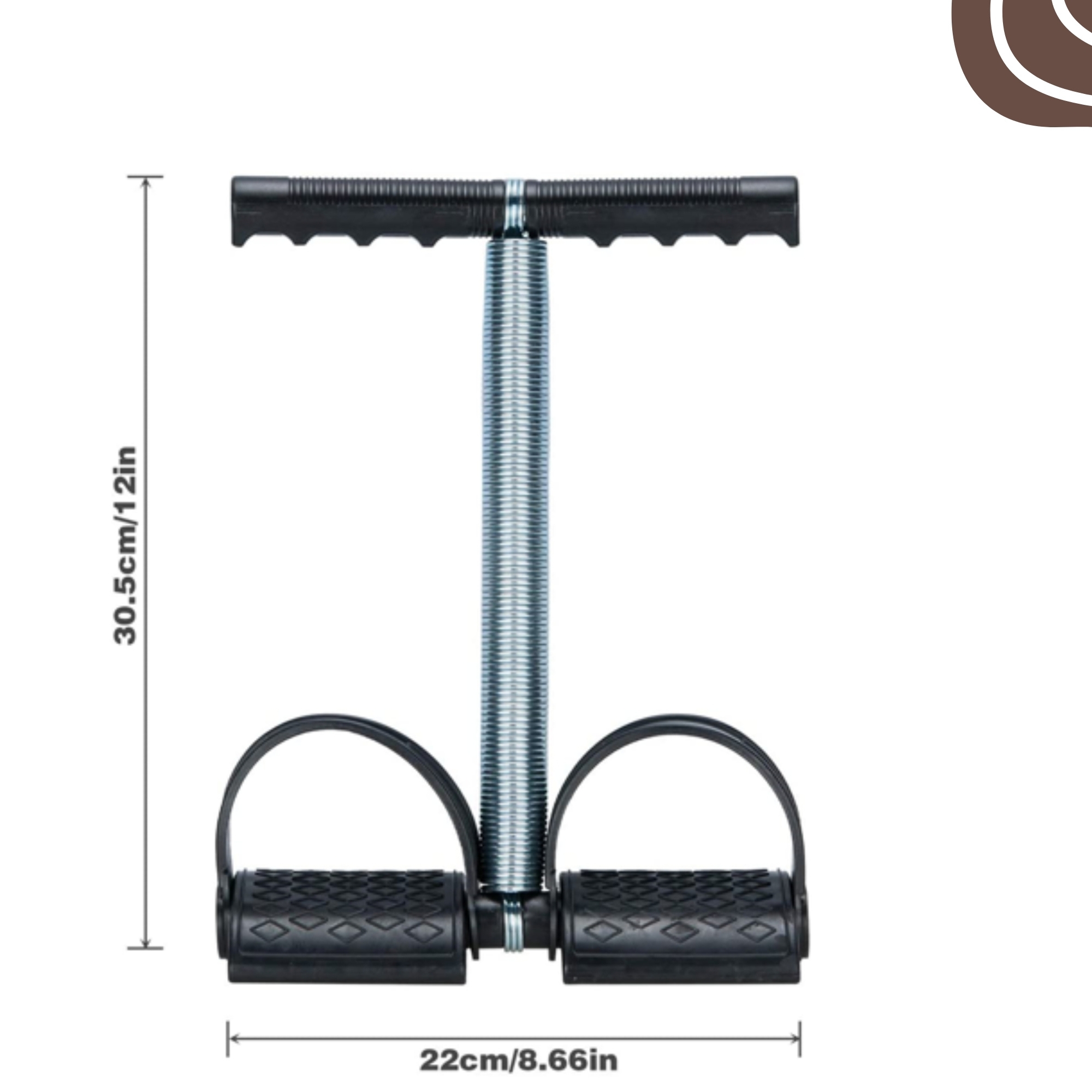 TUMMY TRIMMER SINGLE AND DOUBLE SPRING HIGH QUALITY WEIGHT LOSS EXERCISE MACHINE FOR HOME GYM WOMEN AND MEN
