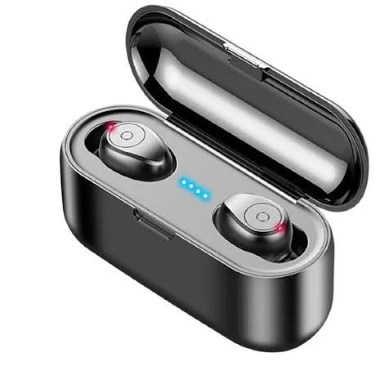 F9Tws Wireless Earbuds Fingerprint Touch Bluetooth Wireless