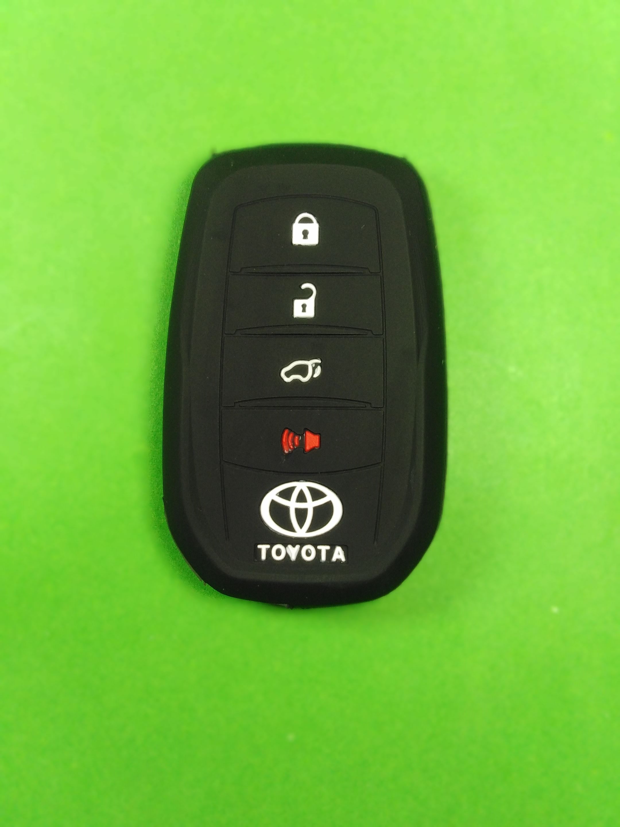 TOYOTA Fortuner (4button) New Sigma Push Start Silicone Remote Control Cover Daraz.pk