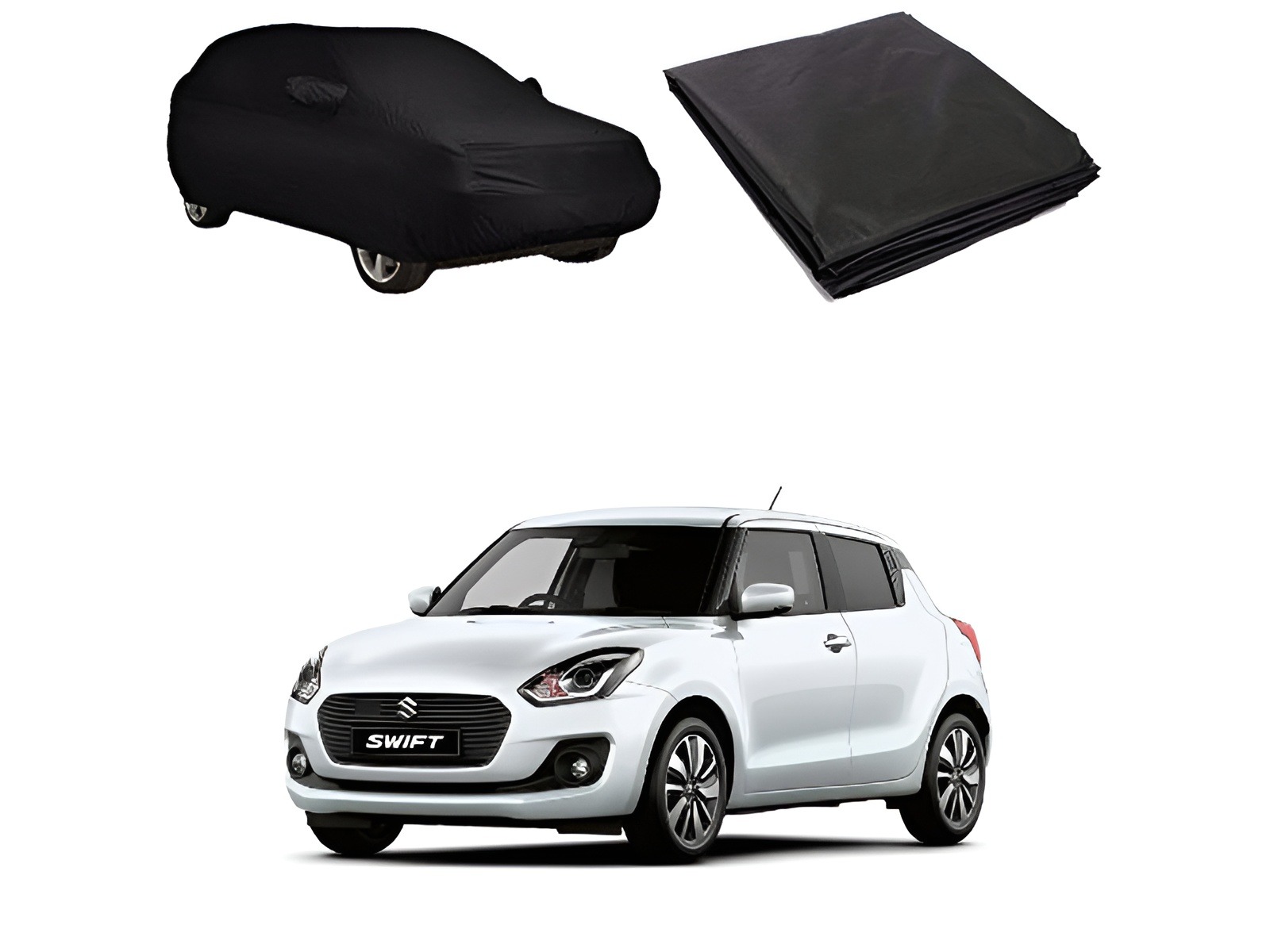 Suzuki Swift Car top Cover Waterproof Dustproof in Black