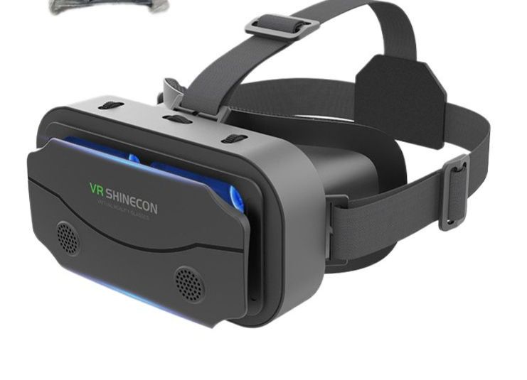 Shinecon SC-G13/G12/G10 New 3D Virtual Reality Gaming Glasses Headset for 4.5-7.0 Inch Smartphones VR Full-Screen Helmet with Adjustable Googles - high resolution lenses