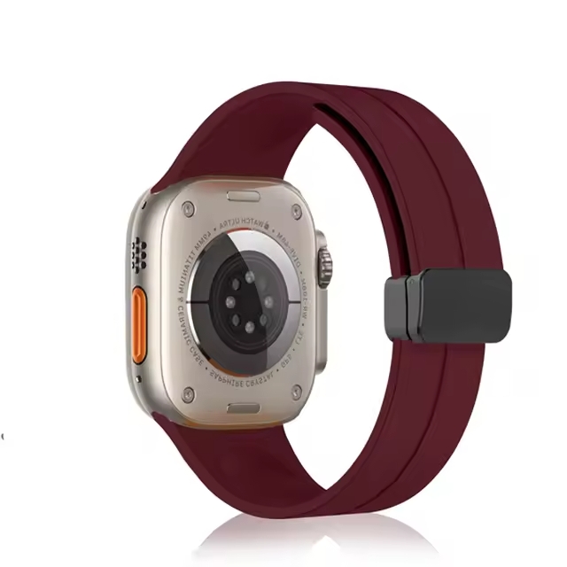 Magnetic Silicone Straps for Smart Watch 42/44/45/49 mm