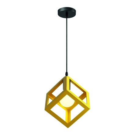 New Square Cube Hanging Light , Ceiling Light , Ceiling Lamp, Pendant Lamp, Pendant Light For Home, Office, TV Lounge, Bed Room, Led Light, Led Bulb, Filament Bulb (BULB NOT INCLUDED)