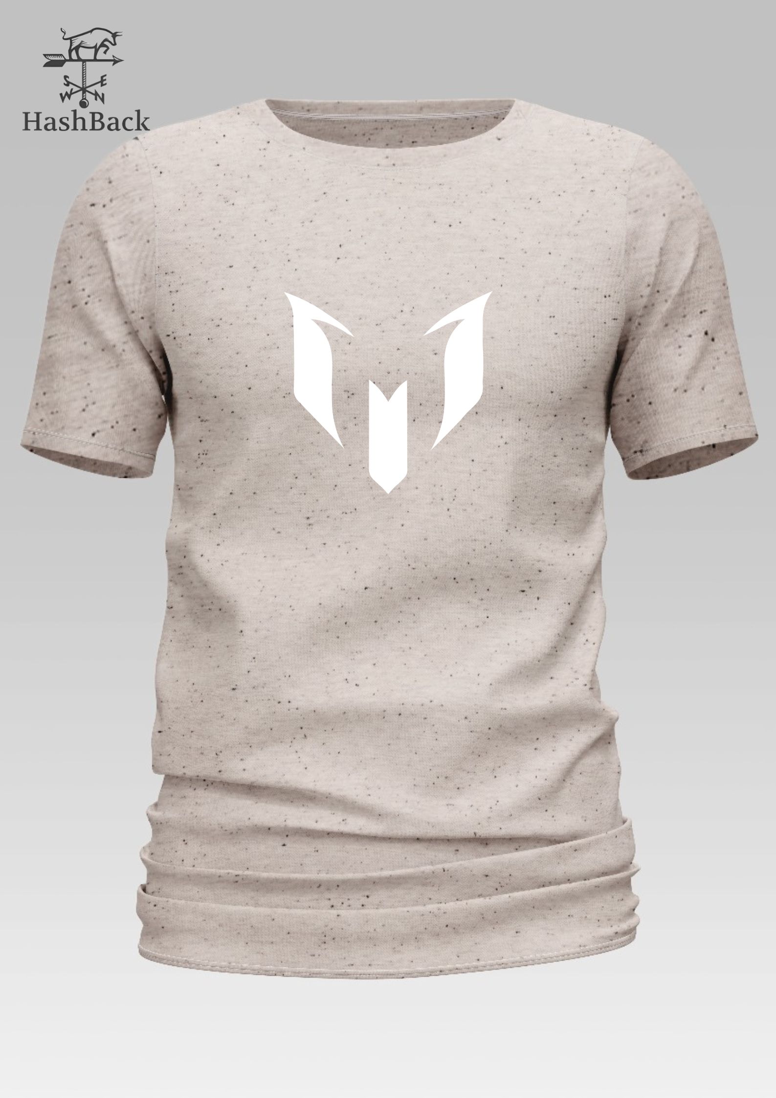 HashBack basic Oversized premium Tshirt For Men Messi Printed