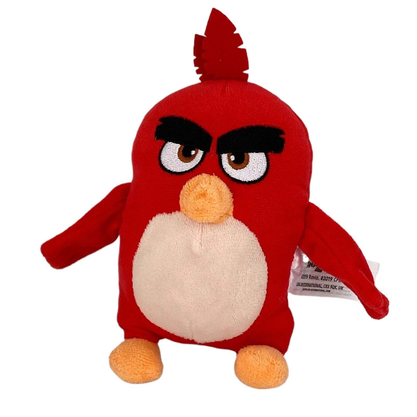 Cute Angry Bird Plush Stuffed Toy | Soft Cartoon Bird Plush Doll | Premium Quality Cuddly Gift for Kids | Tagged Piece by SP Business