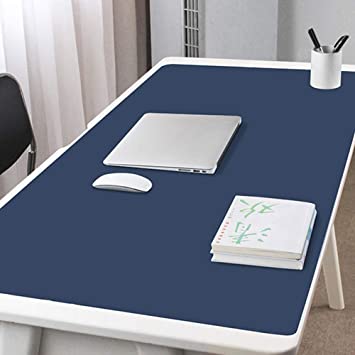 Laptop Matt 13x30 inches Large Mouse pad | Desk Matt, Computer Table Protector Matt | Multi use Synthetic Leather Matt| Large Mousepad