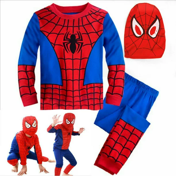 Spiderman Premium Quality Dress Costume For Kids Of 2 To 10 Years.
