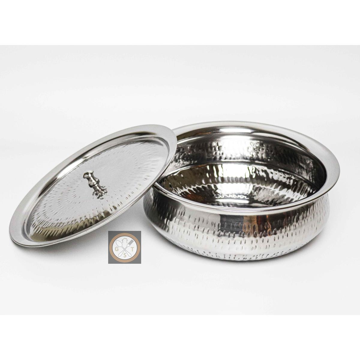 Stainless Steel Serving Dish 10inch Width (2.5litre Capacity)