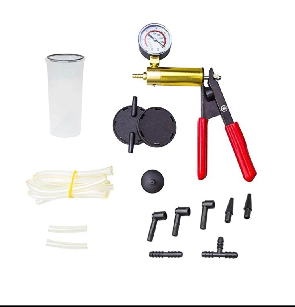 ABN Brake Bleeder Kit Universal Vacuum Pump Brake Bleeding Tester Set