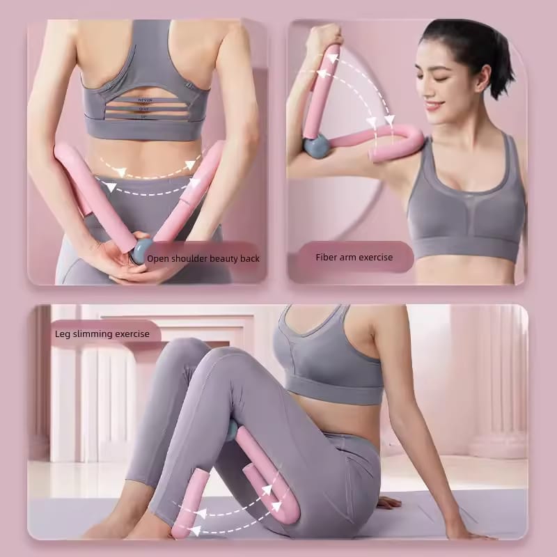 Multifunction Thigh Exerciser | Hip and Pelvis Trainer for Women | Inner Thigh Muscle Fitness Equipment | Toning Arm Leg Exerciser for Home Gym | Pelvic Floor Strengthening Device