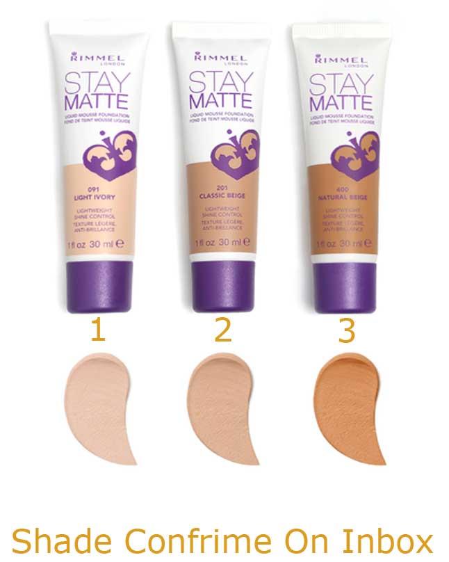 rimmel stay matte 201