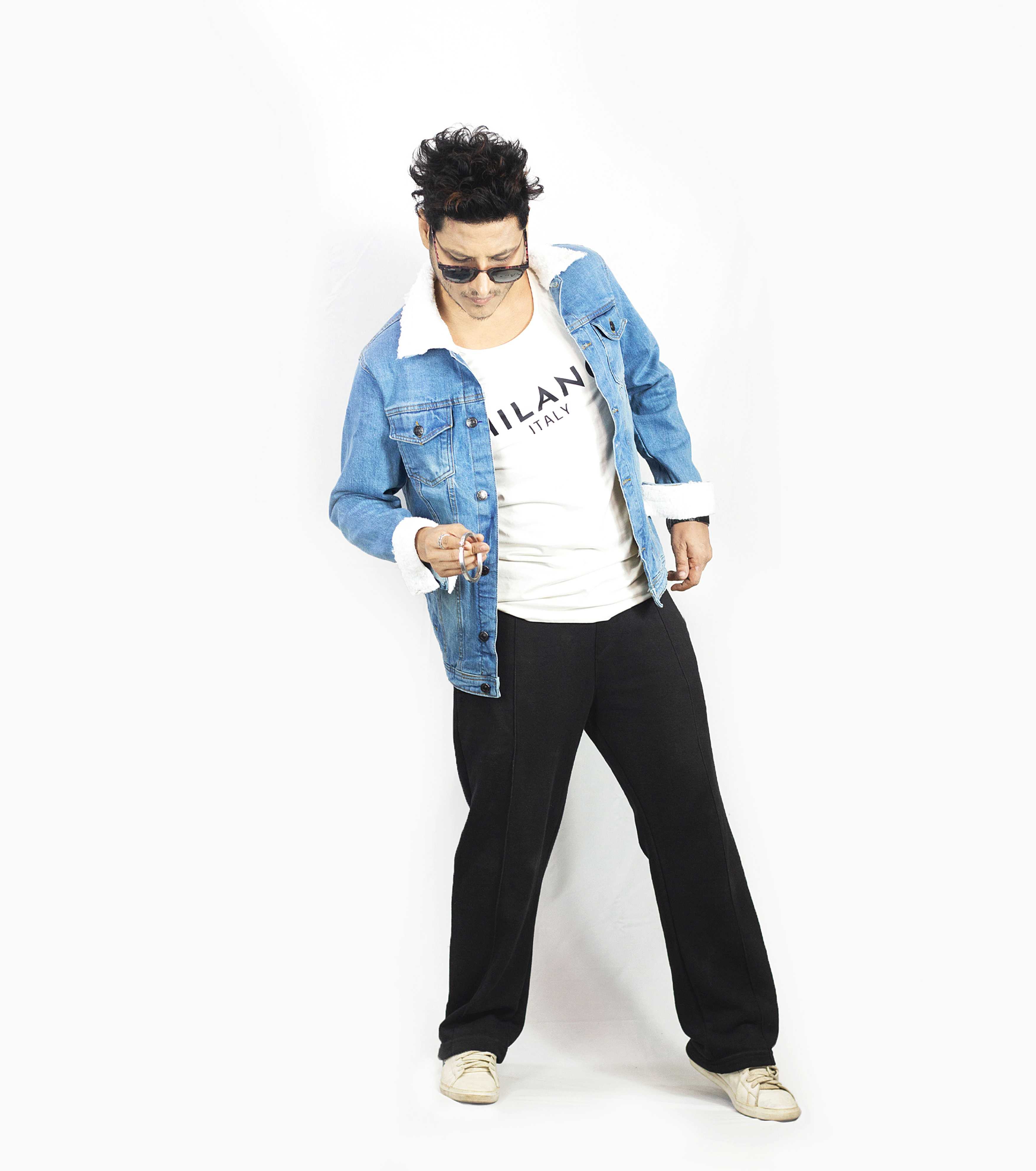 Auditors®️ Mens Winter Denim Jacket Fur Double Pocket Dark Blue, Black & Ice Blue For Mens, Boys & Womens - Code AMDJ-175