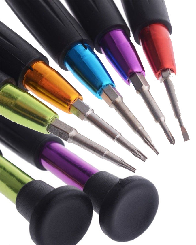 5 PCs Colorful Multifunction Disassemble Fix Tool Kit For Mobile Phone