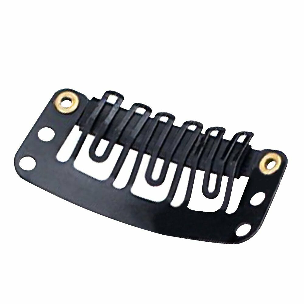 Pack of 3 Clips For Wig Clip for Hair Extension Snap Clip for DIY Hairpins U Shaped Snap Clips For Hair Extensions Metal clip
