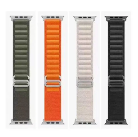 Explorer Loop Watch Band – Rugged Nylon Strap for 49mm 45mm 44mm 42mm Smartwatches – Durable Adjustable Replacement Band for Men & Women