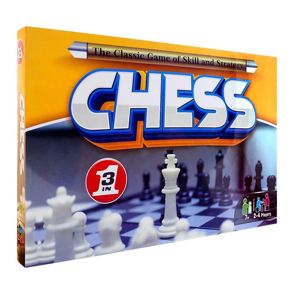 Gamex Cart 3-In-1 Ordinary Chess & Ludo, 447-7604 | Daraz.pk