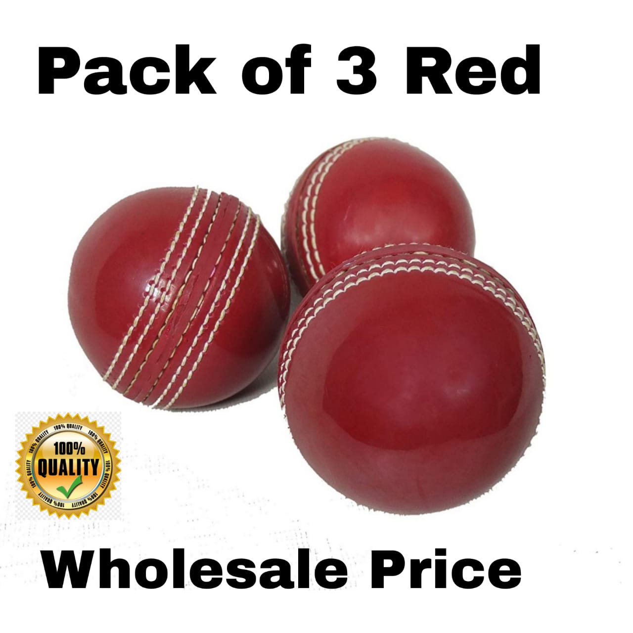 Practice Ball Indoor Tape Ball Bat Synthetic Red and White Play with