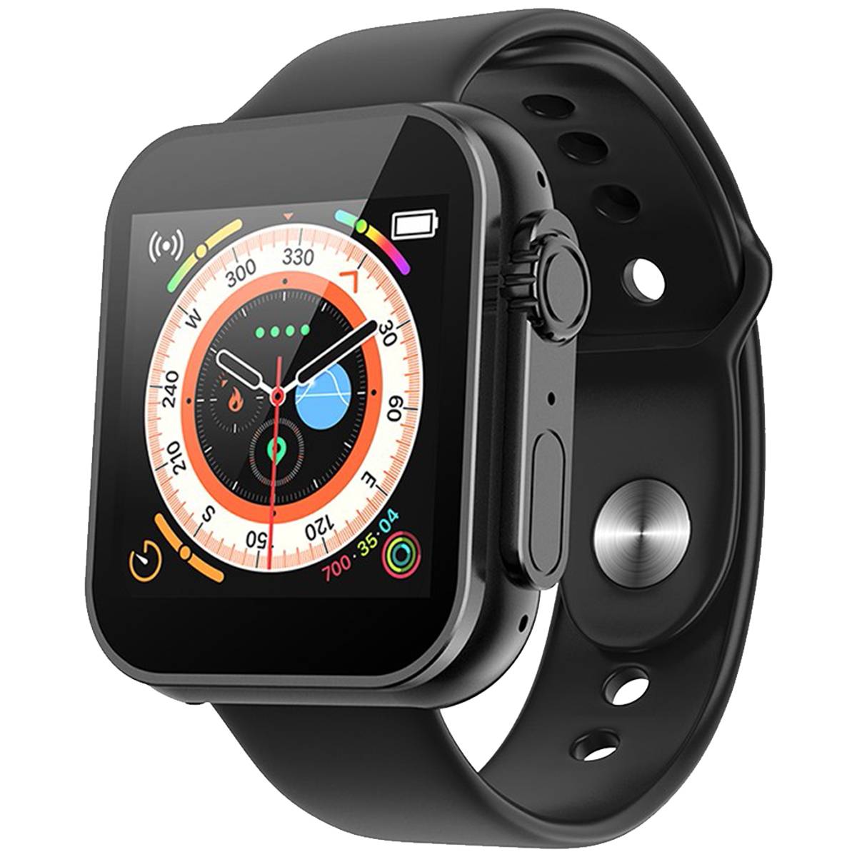 GT7 Digital Wrist Watch 1.52 Inch HD Full Display, Bluetooth Calling, Fitness Activity Tracking, Waterproof Design, Health Monitoring, Multifunctional Watch, Android & Smartphone Compatible