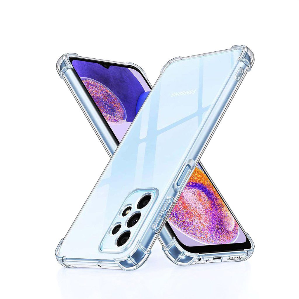 Samsung A33 5G Soft Silicone TPU Transparent Back Cover With Camera Protection