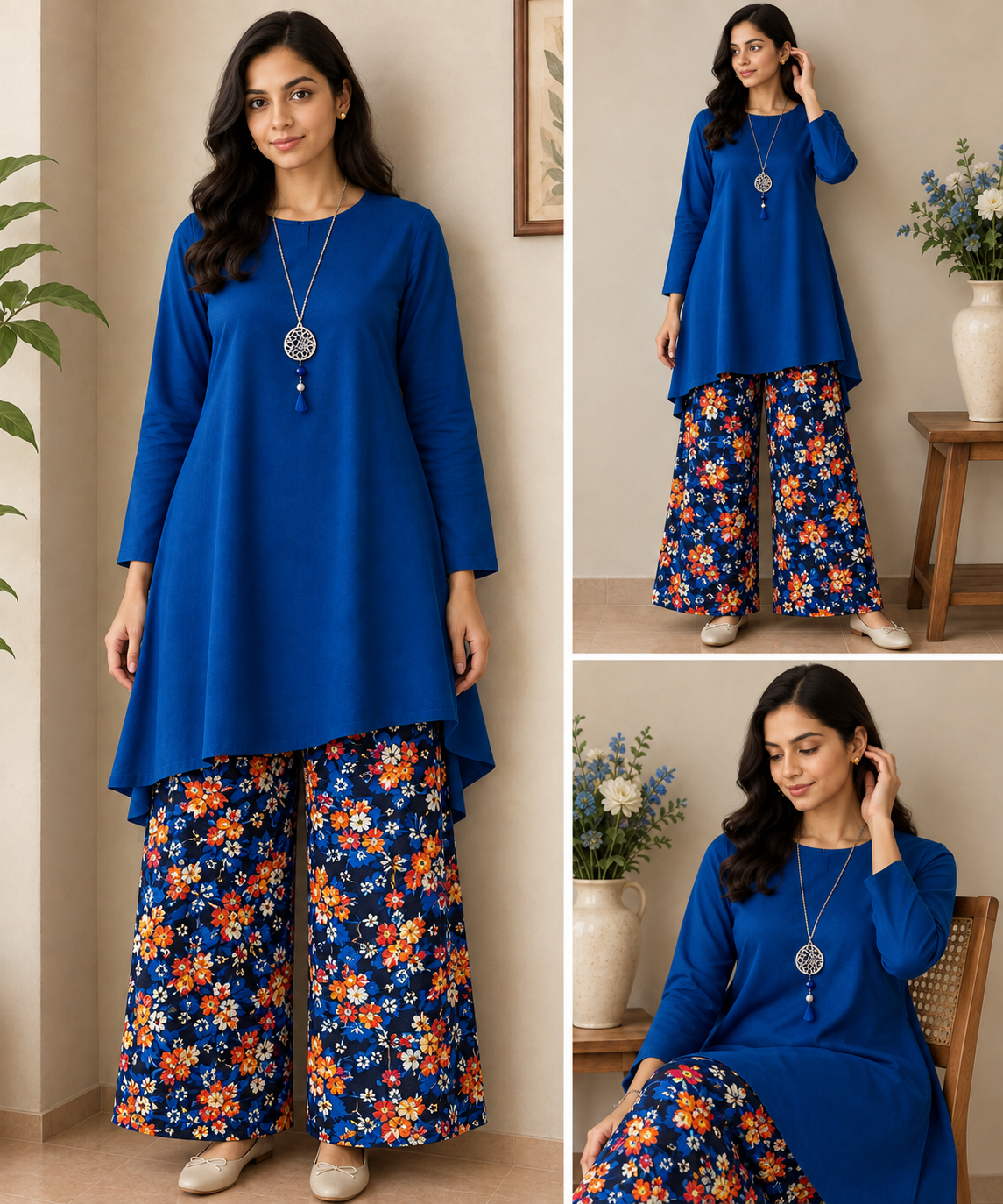 2Pc Stitched ladies dress - Trendy, Comfortable, linen dress Easy to Wear casual dress , dress for ladies