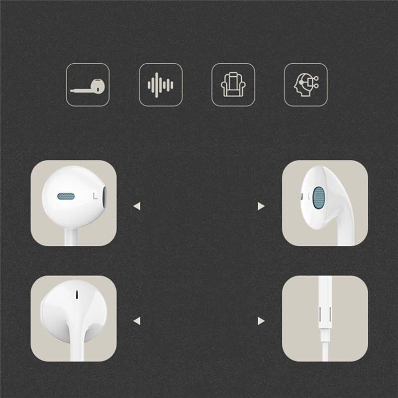 USAMS EP-22 Wired In-Ear Stereo Earphone 3.5mm 17 98e89a1786ff45f0266093abbf735102