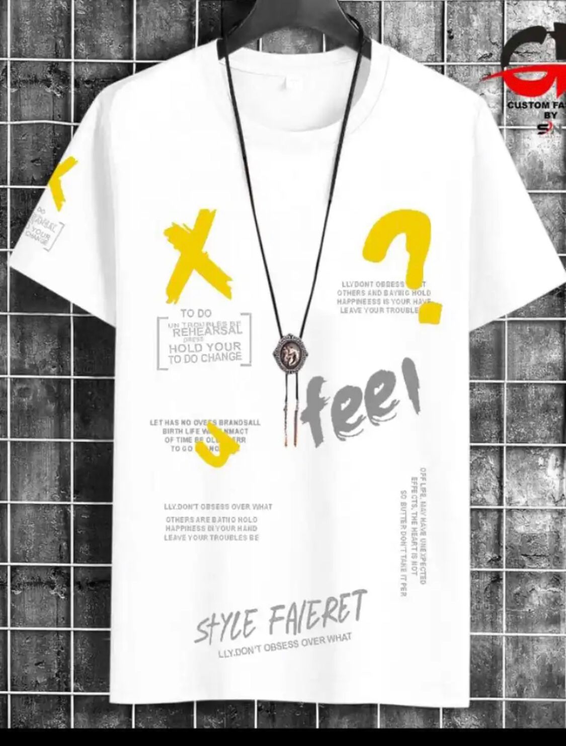 New Trendy Summer Collection T shirt New Stylish Design Tee shirt Round Neck Export Quality Top